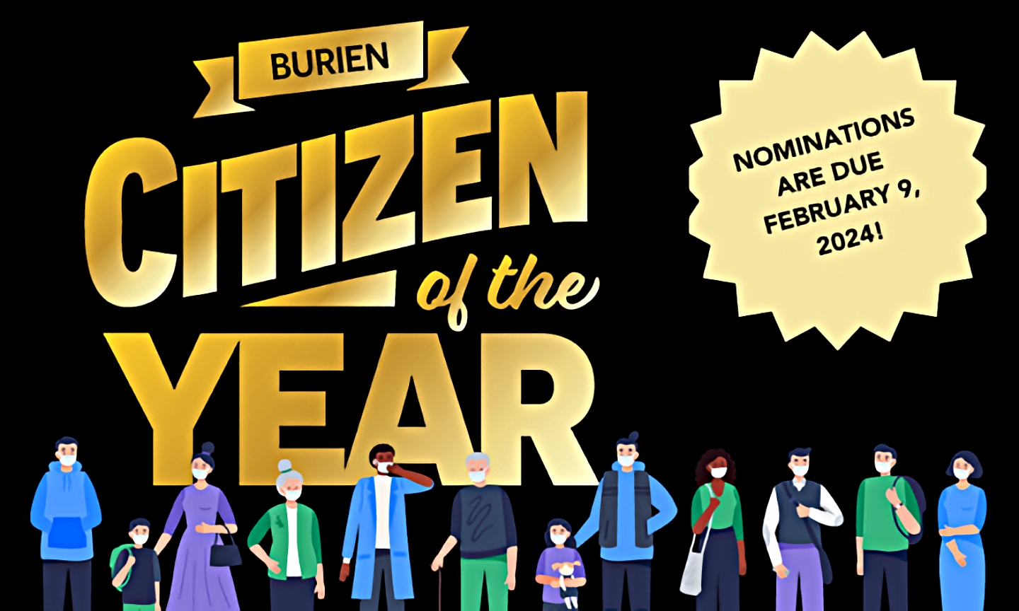 Burien seeking nominations for Citizen of the Year Westside Seattle